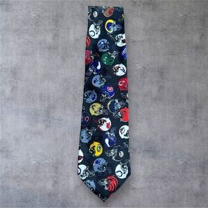 TEAM NFL Necktie Tie - All NFL Teams Logos - Made in USA - Vintage 57"
